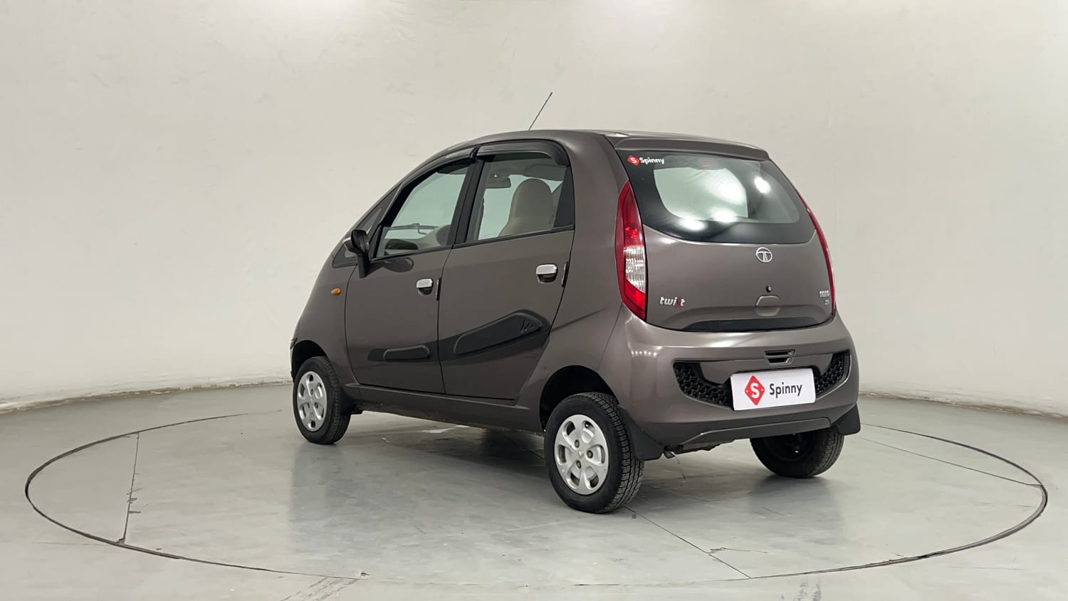 Used 2018 Tata Nano Twist XTA Petrol Automatic exterior LEFT REAR CORNER VIEW