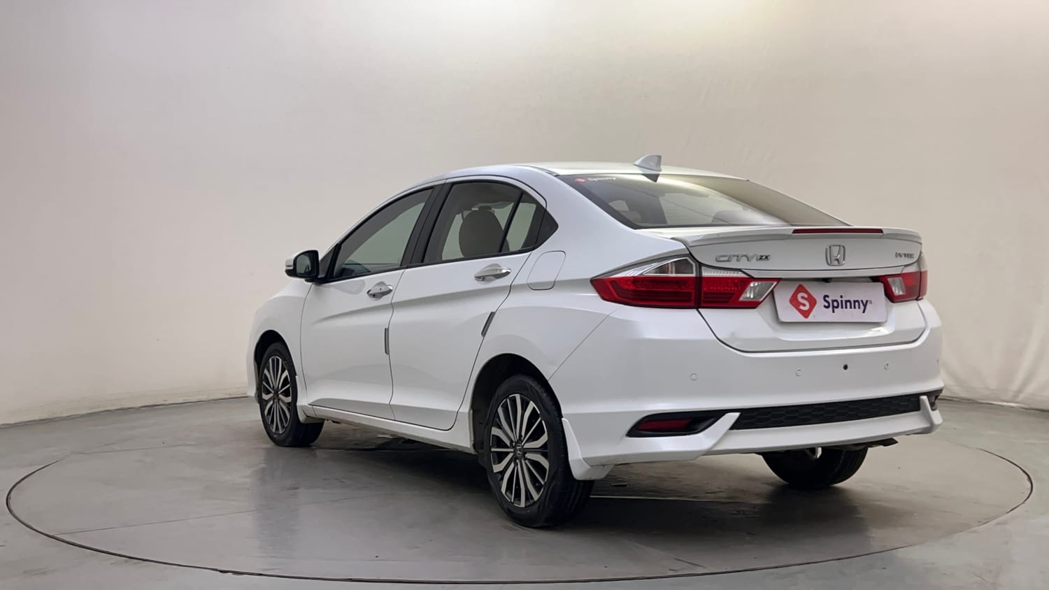 Used 2019 Honda City ZX CVT Petrol Petrol Automatic exterior LEFT REAR CORNER VIEW
