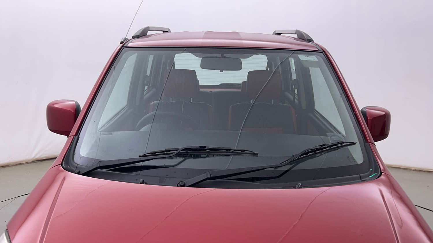 Used 2014 Maruti Suzuki Wagon R VXI Petrol Manual exterior FRONT WINDSHIELD VIEW