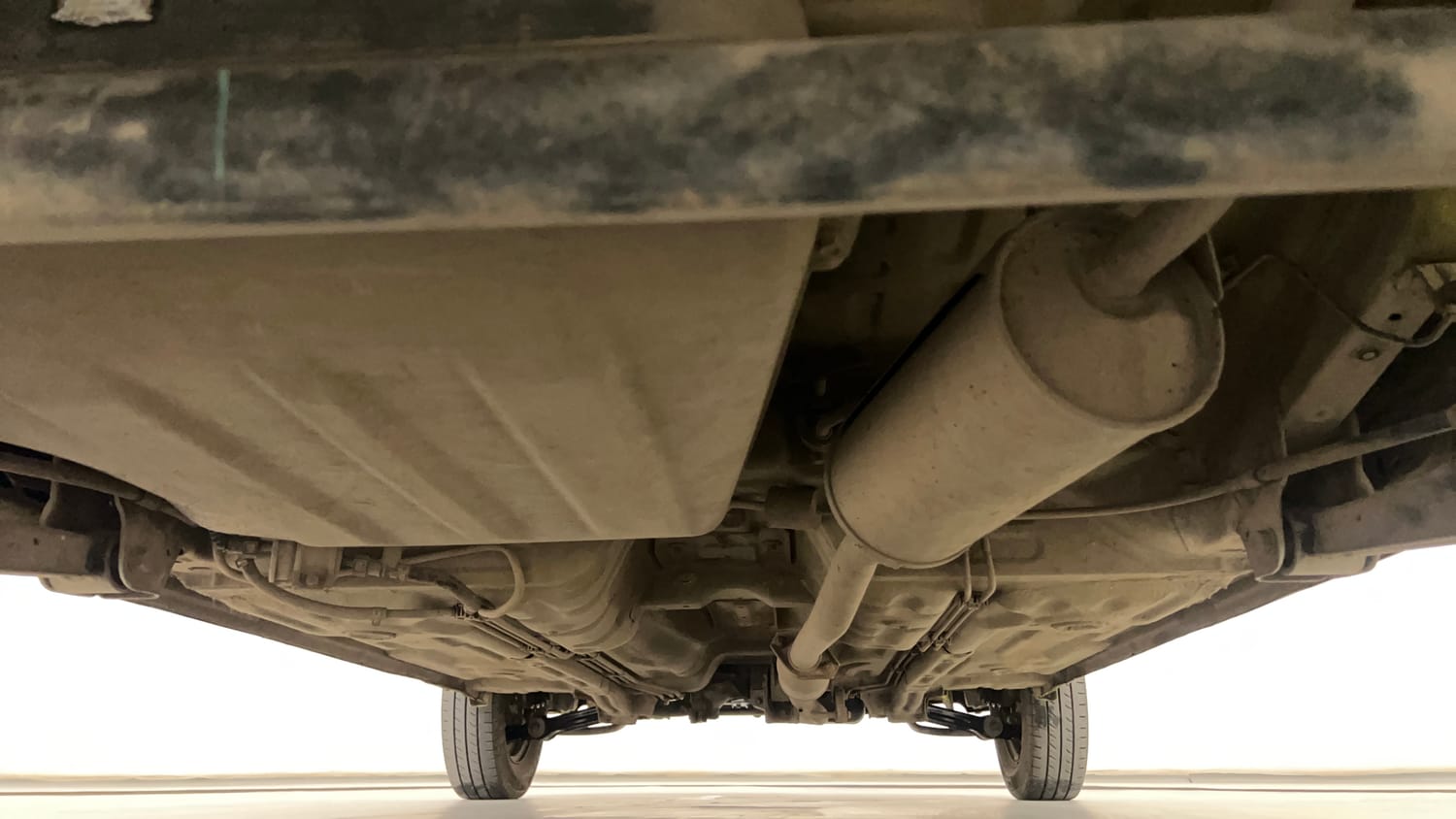 Used 2017 Maruti Suzuki Alto 800 LXi CNG (O) Cng Manual extra REAR UNDERBODY VIEW (TAKEN FROM REAR)