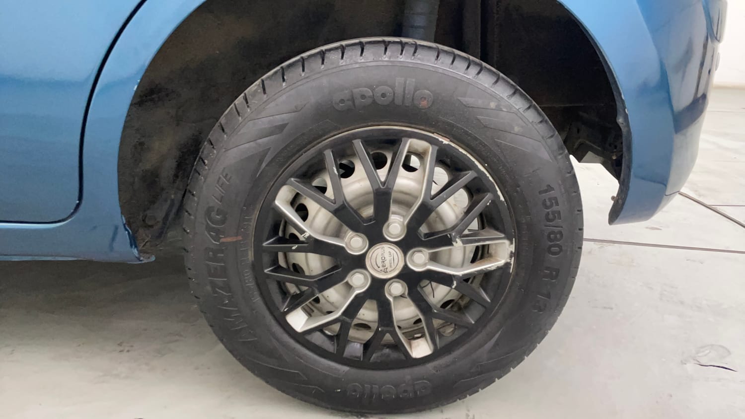 Used 2013 Nissan Micra XL Petrol Petrol Manual tyres LEFT REAR TYRE RIM VIEW