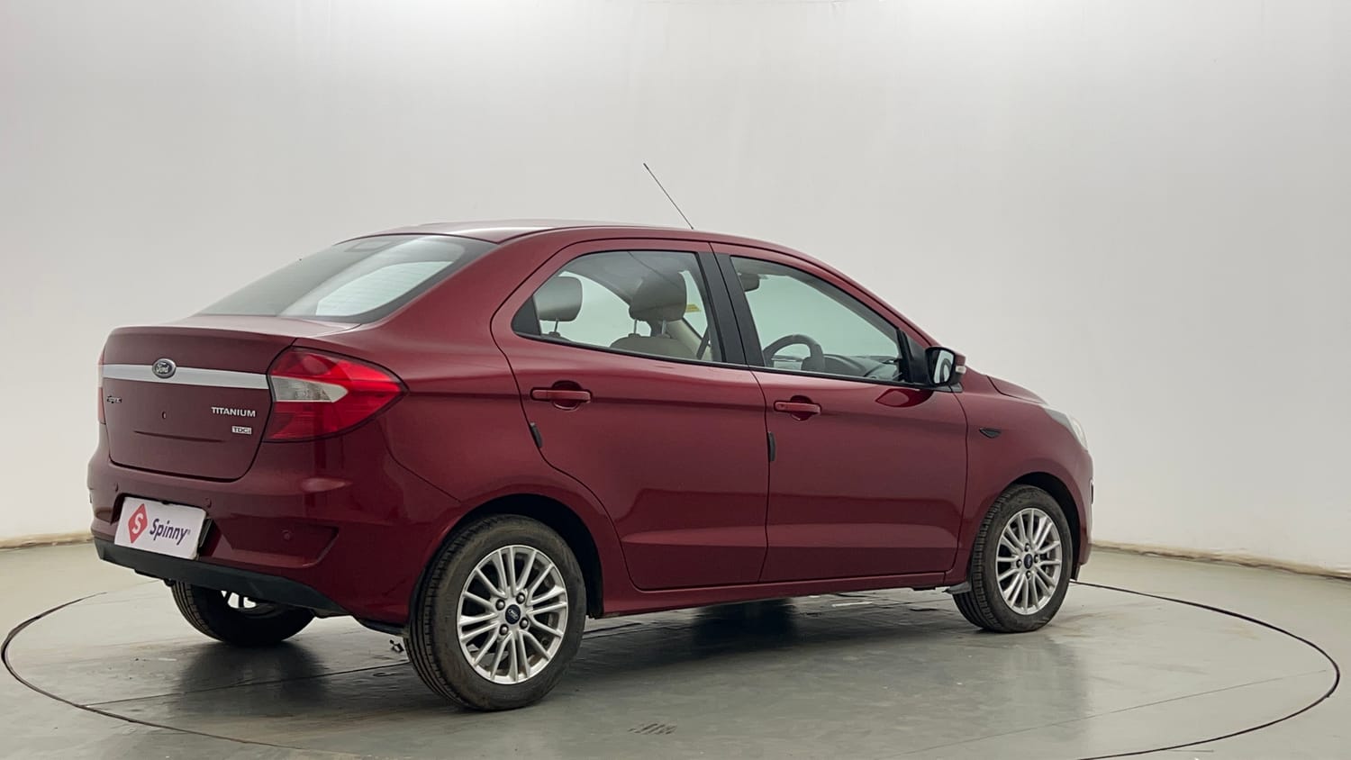 Used 2019 Ford Figo Aspire Titanium1.5 TDCi Diesel Manual exterior RIGHT REAR CORNER VIEW