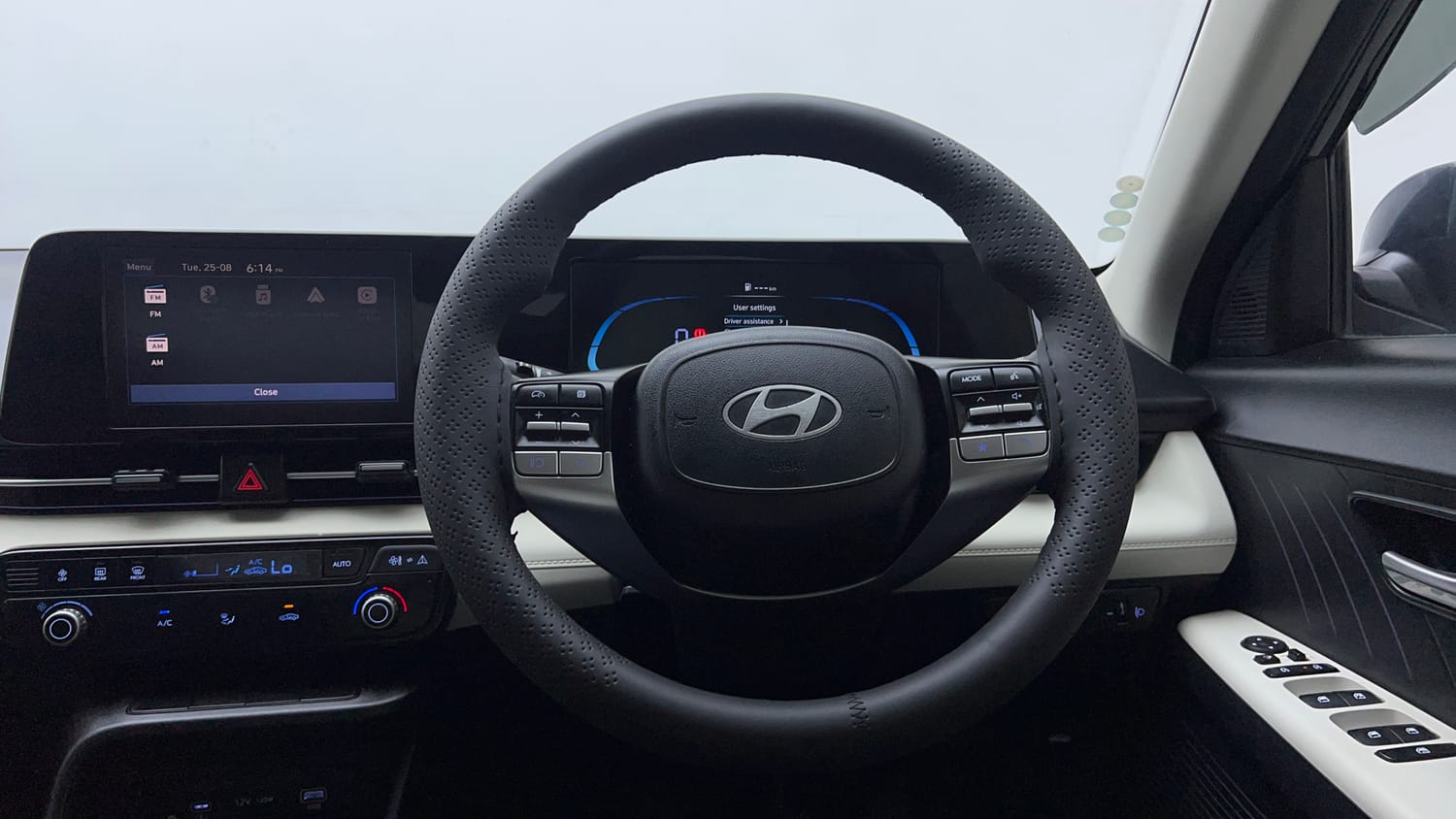 Used 2024 Hyundai Verna SX 1.5 Petrol MT Petrol Manual interior STEERING VIEW