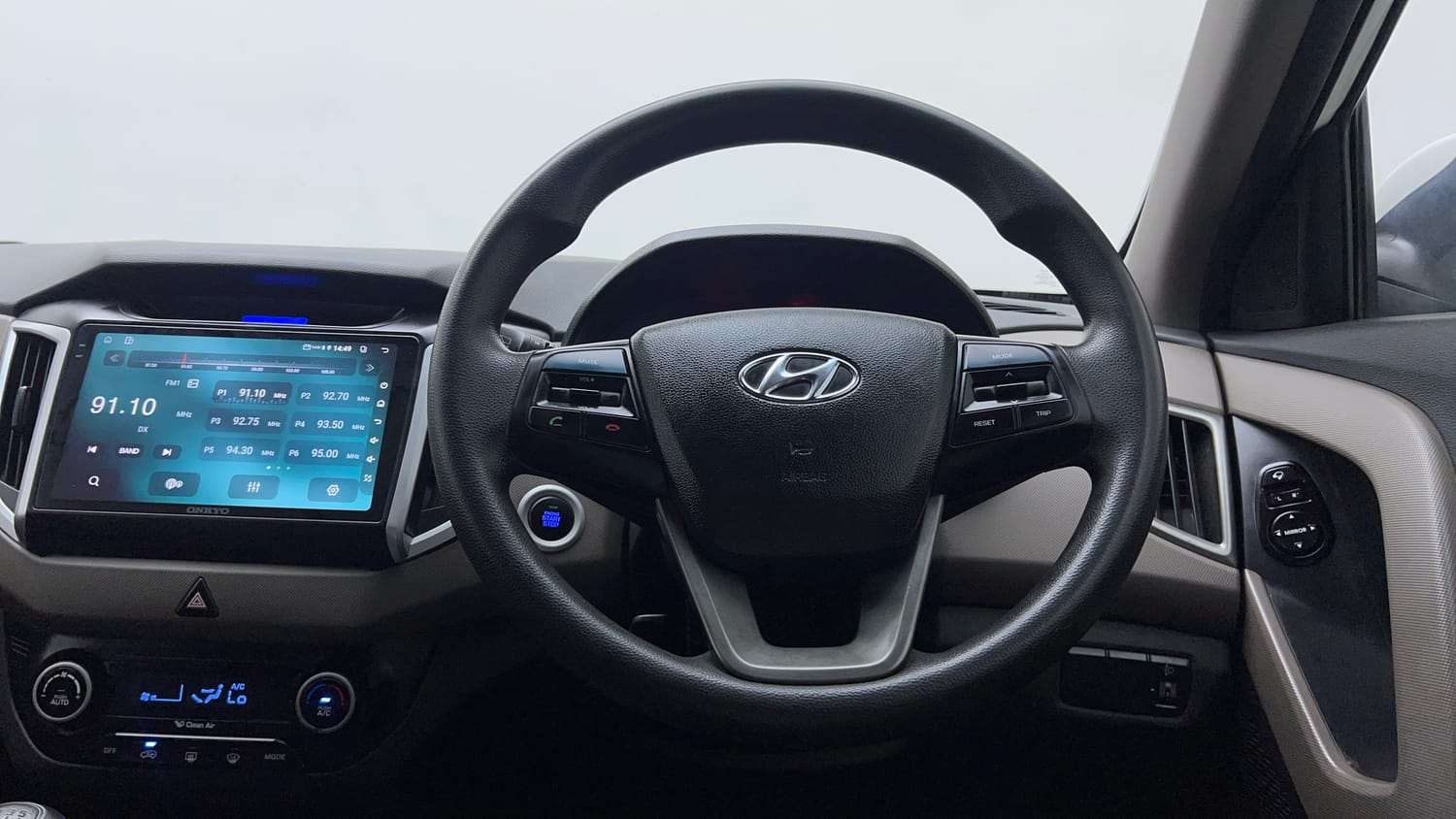Used 2016 Hyundai Creta 1.6 SX Plus Petrol Petrol Manual interior STEERING VIEW
