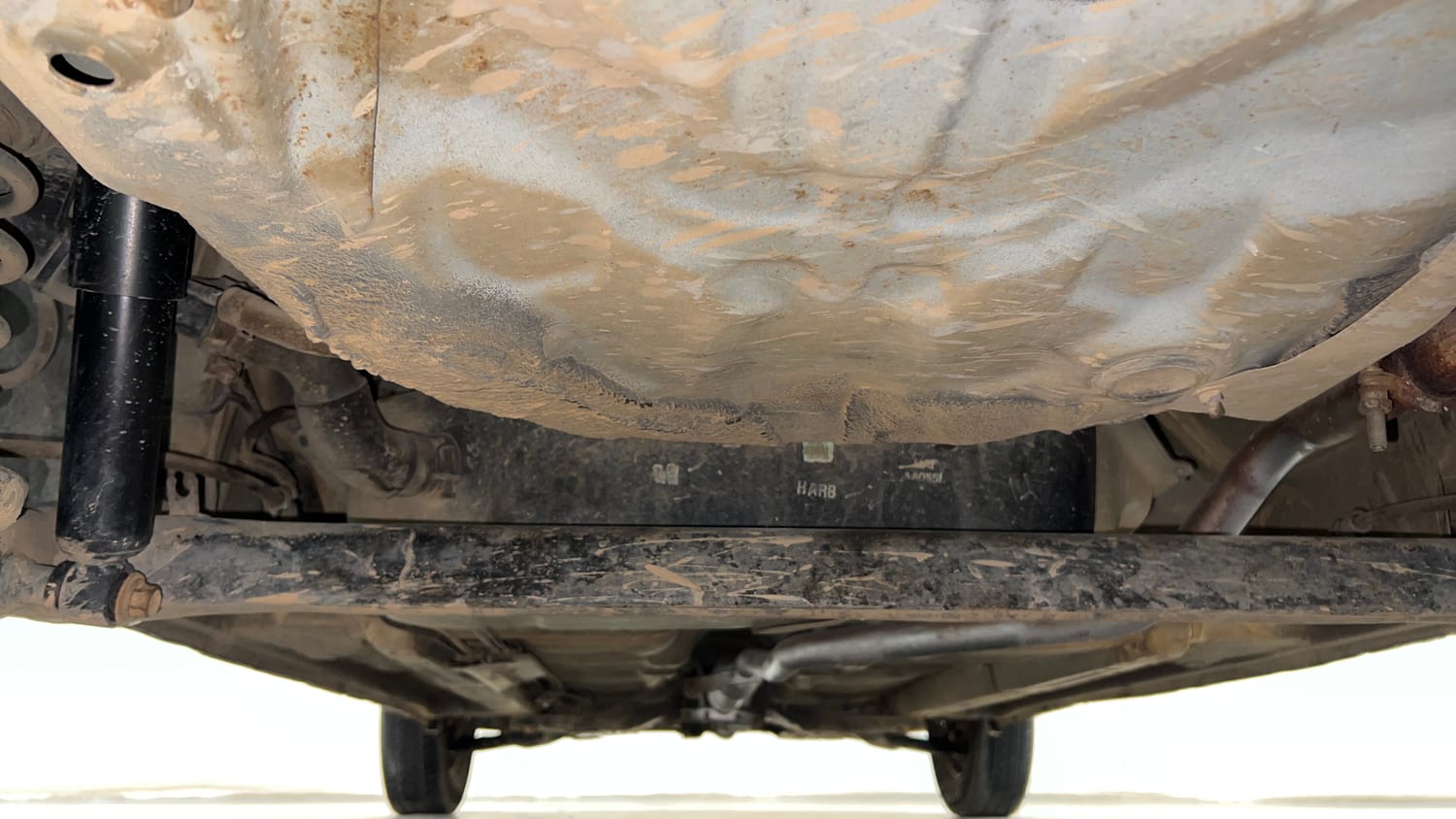 Used 2012 Hyundai i10 Era 1.1 iRDE2 Petrol Manual extra REAR UNDERBODY VIEW (TAKEN FROM REAR)