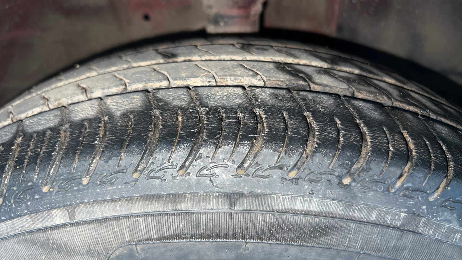 Used 2022 Maruti Suzuki Wagon R 1.0 VXi 1.0 Petrol Manual tyres RIGHT FRONT TYRE TREAD VIEW
