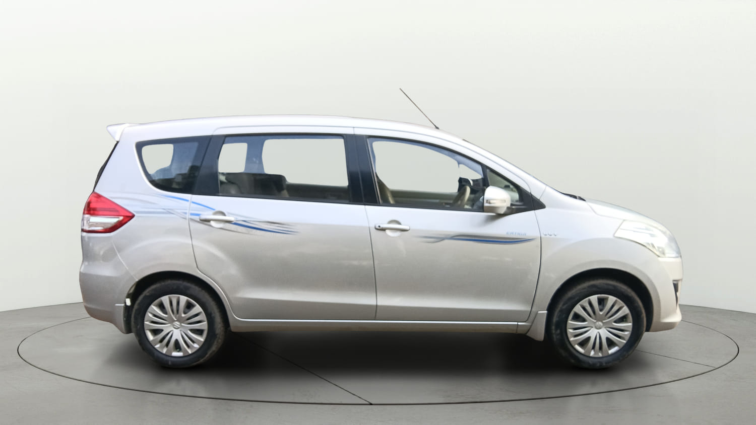 Used 2015 Maruti Suzuki Ertiga Vxi Petrol Manual exterior RIGHT SIDE VIEW