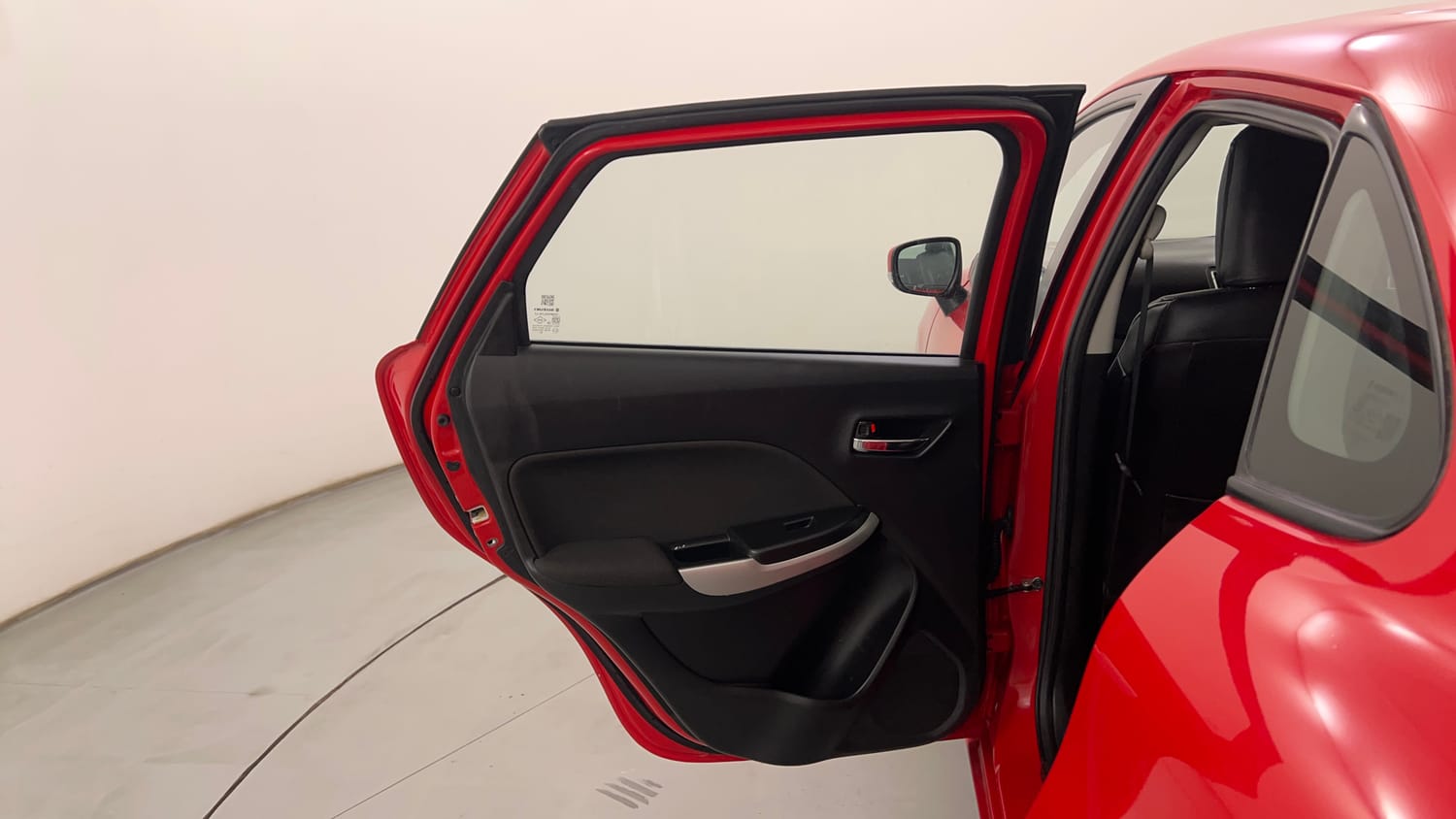 Used 2018 Maruti Suzuki Baleno Delta 1.2 AT Petrol Automatic interior LEFT REAR DOOR OPEN VIEW