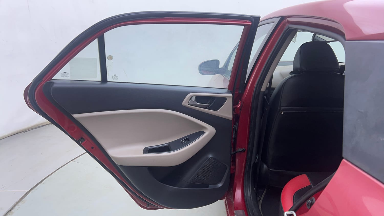 Used 2015 Hyundai Elite i20 Asta 1.2 Petrol Manual interior LEFT REAR DOOR OPEN VIEW