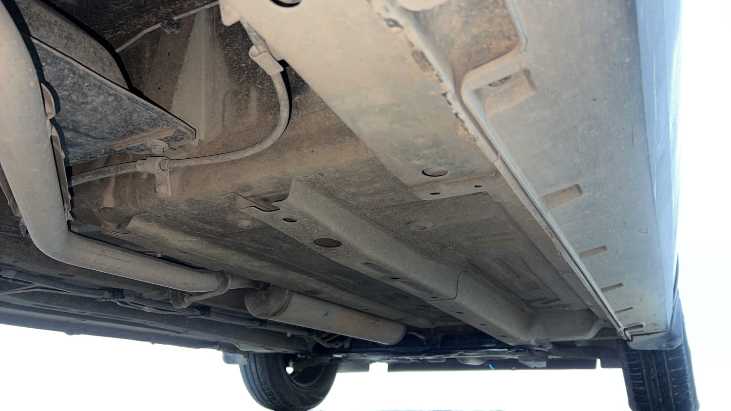 Used 2024 Tata Punch Pure MT Petrol Manual extra REAR RIGHT UNDERBODY VIEW