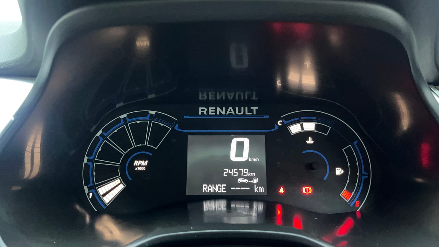 Used 2021 Renault Triber RXZ Petrol Manual interior CLUSTERMETER VIEW