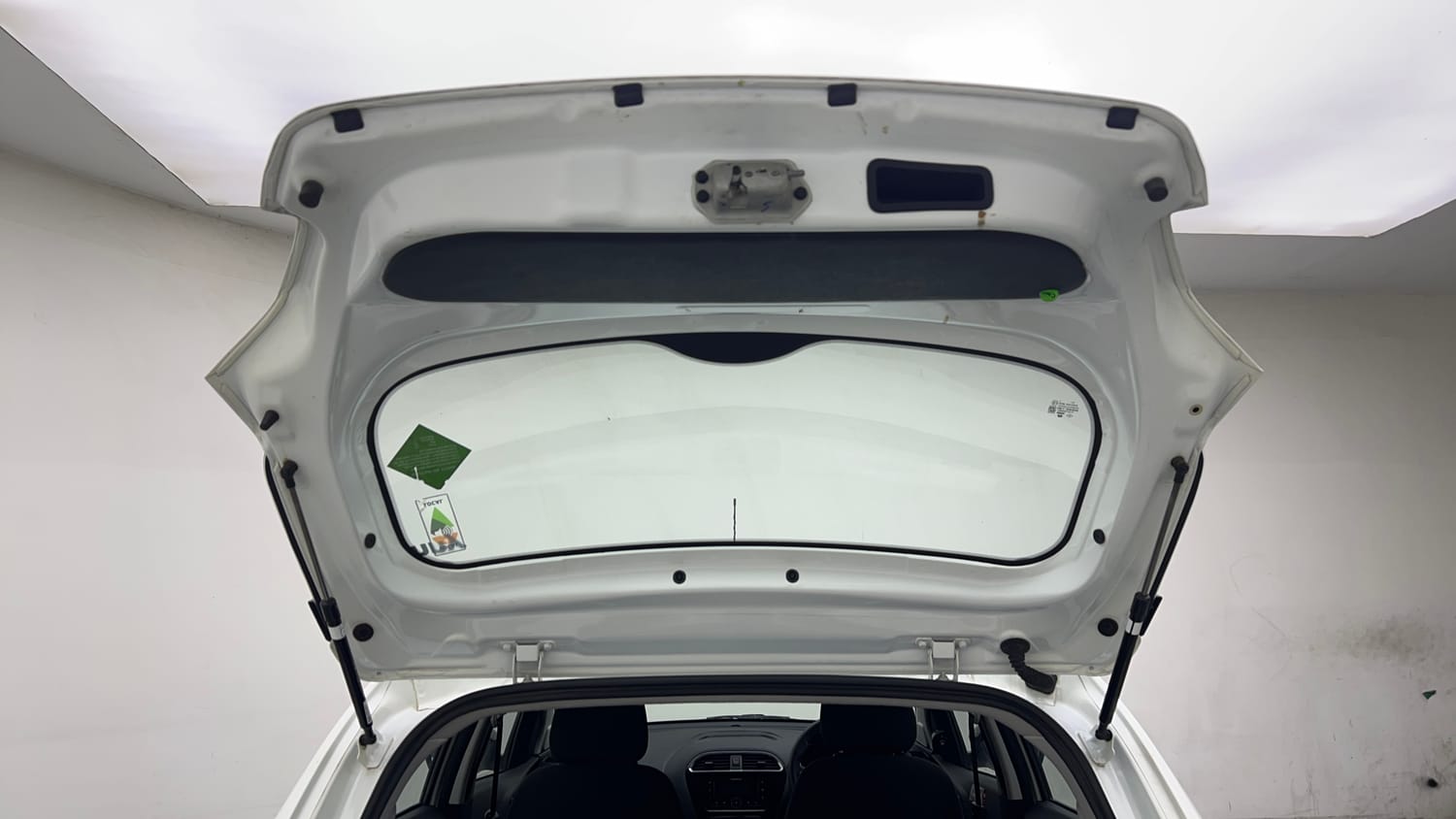 Used 2024 Tata Tiago XTA iCNG Cng Automatic interior DICKY DOOR OPEN VIEW