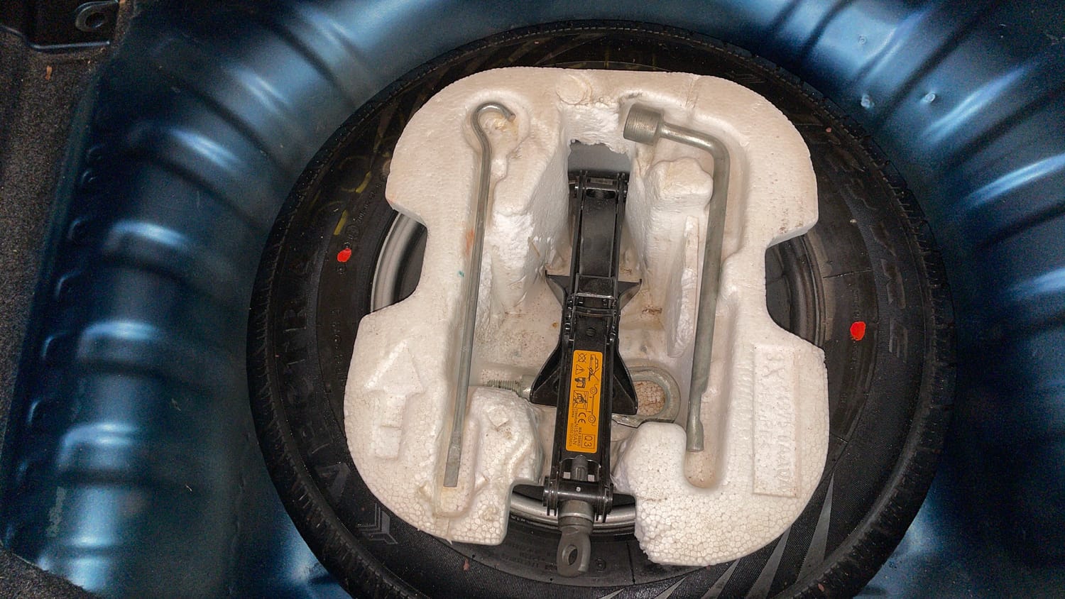 Used 2013 Nissan Micra XL Petrol Petrol Manual tyres SPARE TYRE VIEW