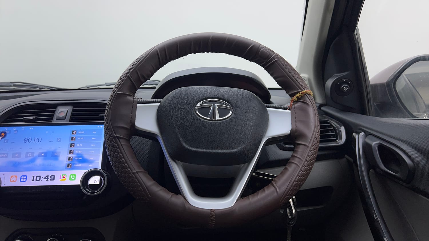 Used 2017 Tata Tiago Revotron XT Petrol Manual interior STEERING VIEW