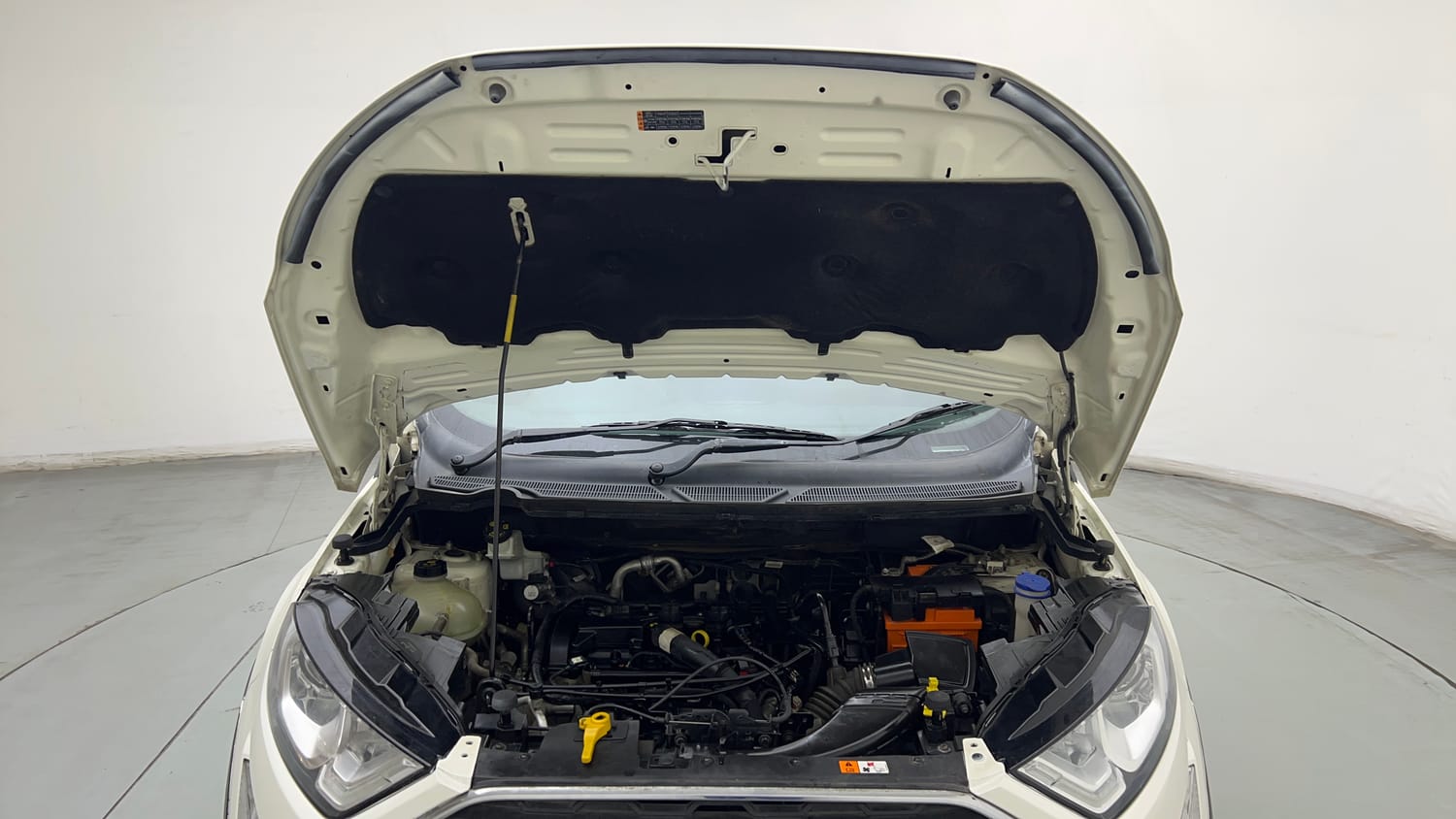 Used 2019 Ford EcoSport Titanium 1.5L Ti-VCT Petrol Manual engine ENGINE & BONNET OPEN FRONT VIEW