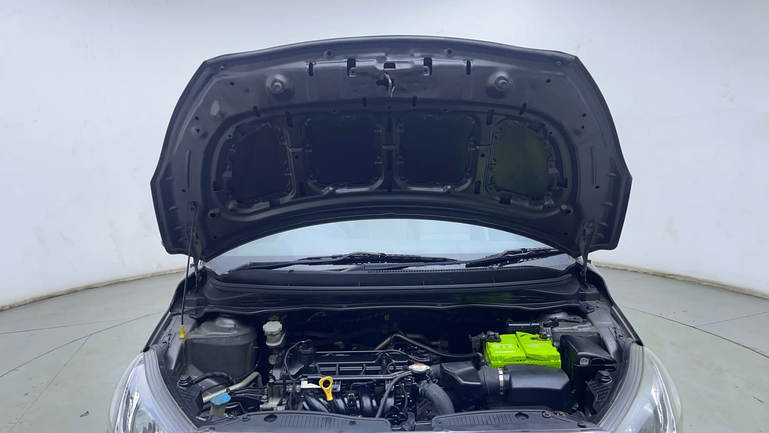 Used 2014 Hyundai i20 Asta 1.2 Petrol Manual engine ENGINE & BONNET OPEN FRONT VIEW