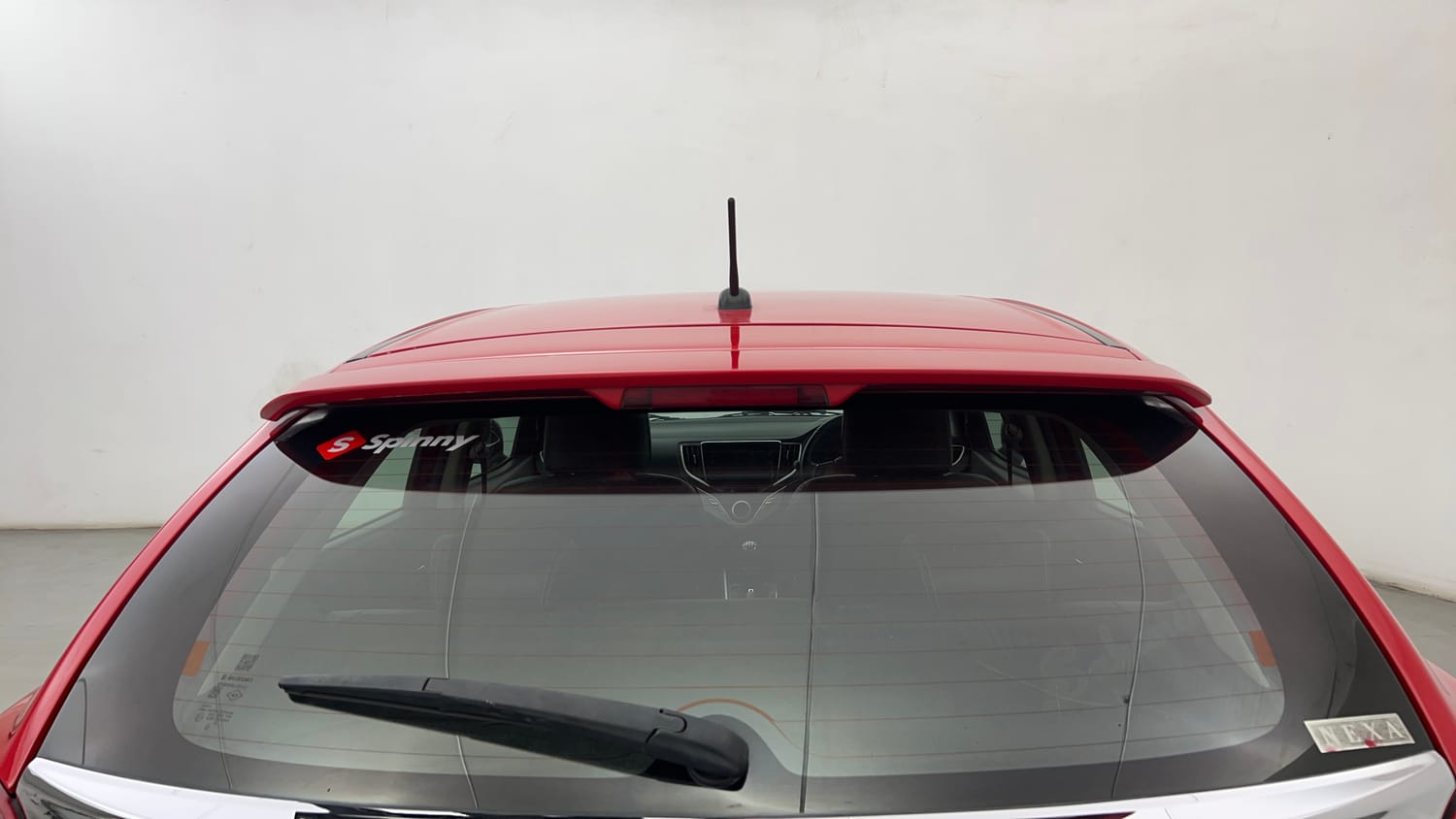 Used 2018 Maruti Suzuki Baleno Alpha 1.2 Petrol Manual exterior BACK WINDSHIELD VIEW