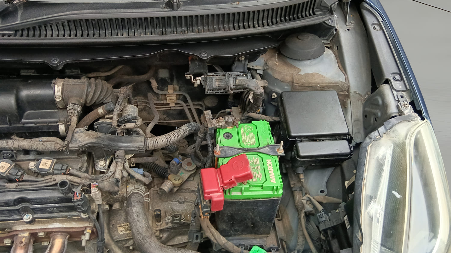 Used 2018 Maruti Suzuki Baleno Alpha 1.2 Petrol Manual engine ENGINE LEFT SIDE VIEW