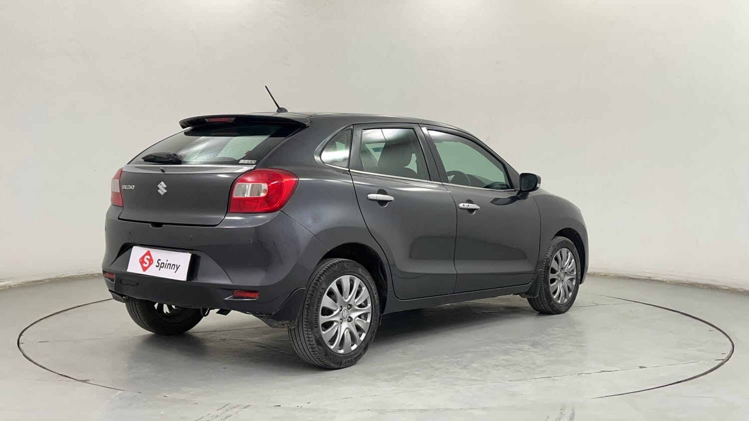 Used 2017 Maruti Suzuki Baleno Zeta 1.2 AT Petrol Automatic exterior RIGHT REAR CORNER VIEW