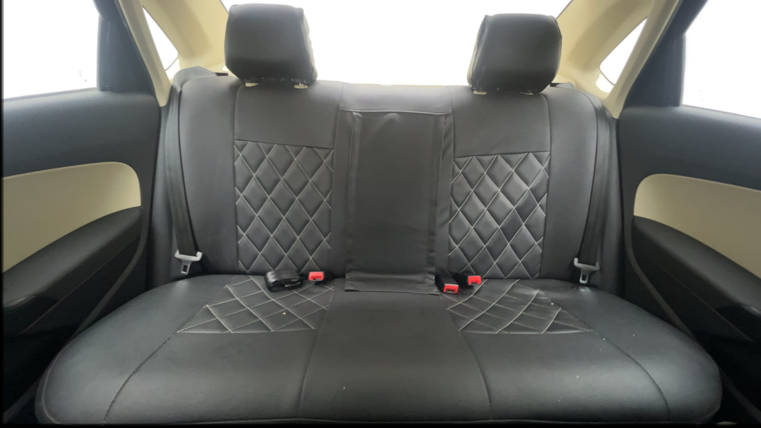 Used 2020 Skoda Rapid Active 1.0 TSI MT Petrol Manual interior REAR SEAT CONDITION VIEW