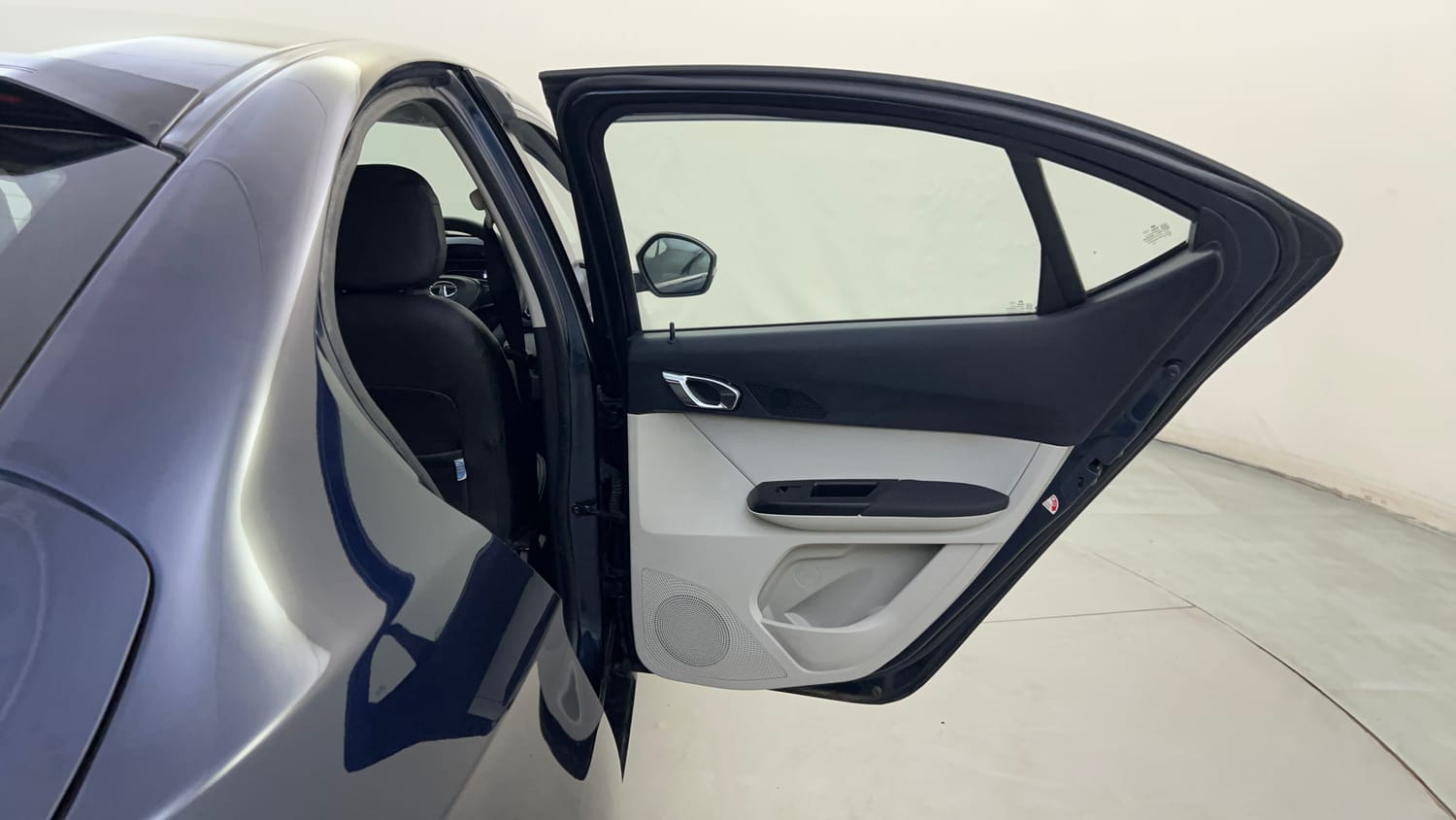 Used 2022 Tata Tigor XZA Plus Petrol Automatic interior RIGHT REAR DOOR OPEN VIEW