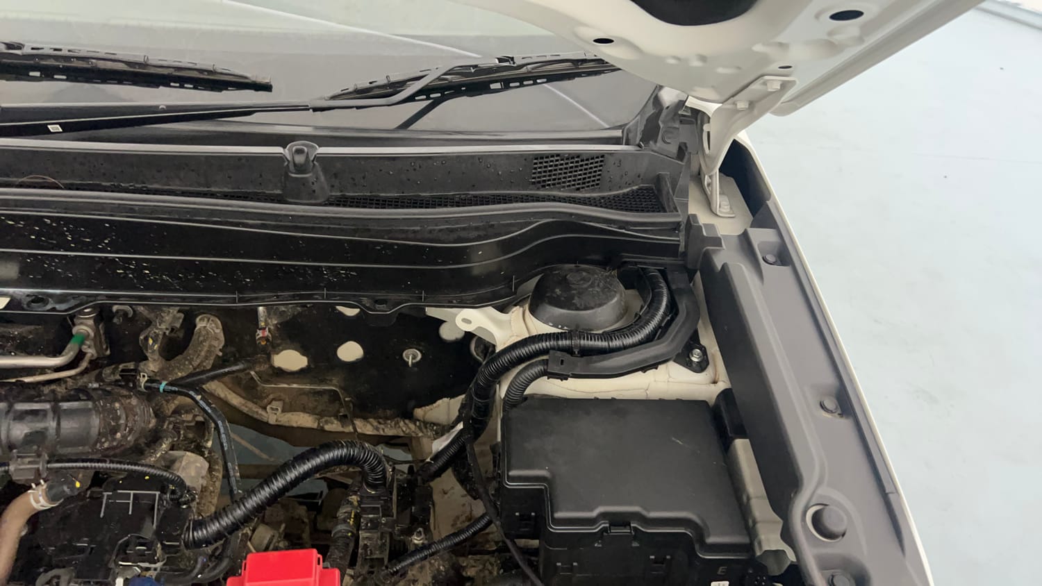 Used 2026 Maruti Suzuki Victoris VXI MT 2W Petrol Manual engine ENGINE LEFT SIDE HINGE & APRON VIEW