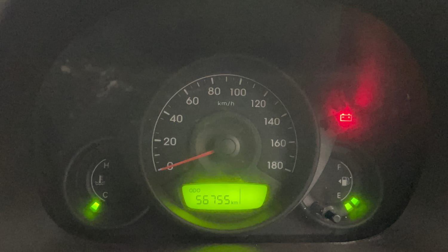 Used 2016 Hyundai Eon Era Petrol Manual interior CLUSTERMETER VIEW