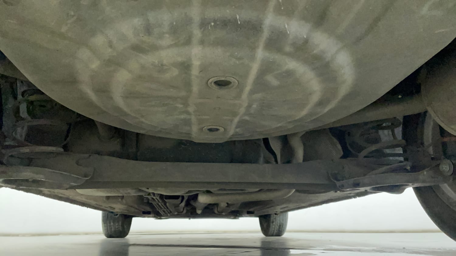Used 2013 Nissan Sunny XV Diesel Diesel Manual extra REAR UNDERBODY VIEW (TAKEN FROM REAR)
