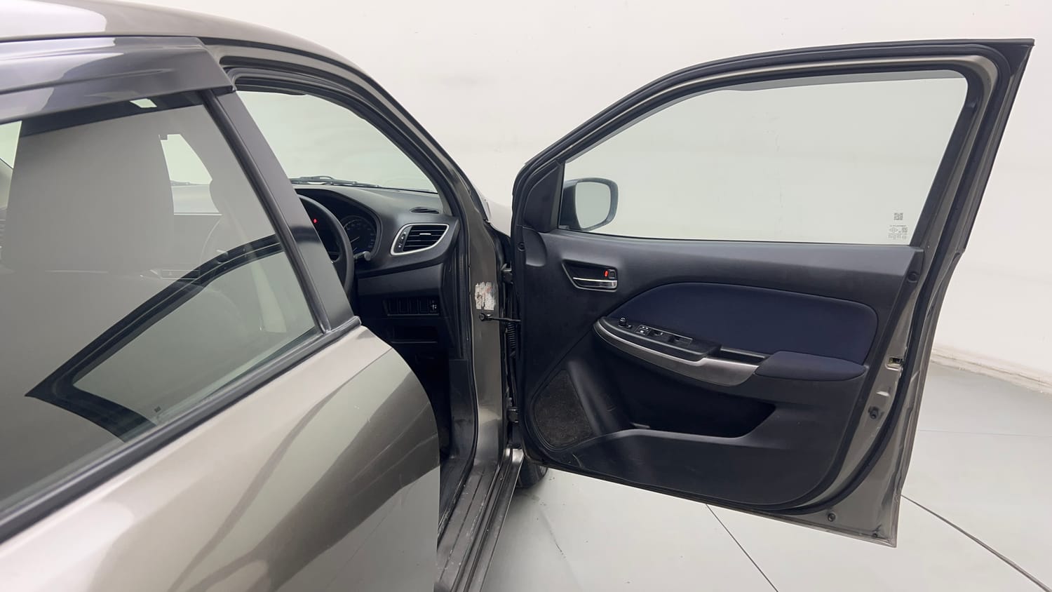 Used 2020 Maruti Suzuki Baleno Delta Petrol Manual interior RIGHT FRONT DOOR OPEN VIEW