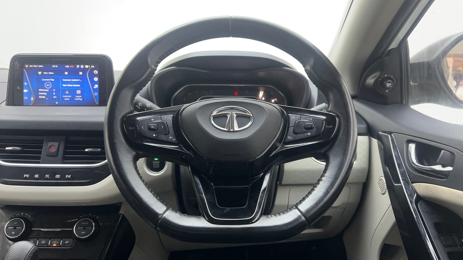 Used 2022 Tata Nexon XZA Plus (HS) Petrol Automatic interior STEERING VIEW