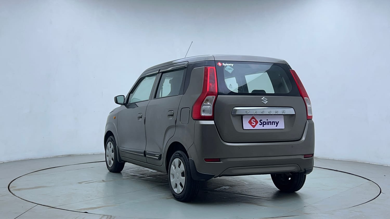 Used 2023 Maruti Suzuki Wagon R VXI 1.0 CNG Cng Manual exterior LEFT REAR CORNER VIEW