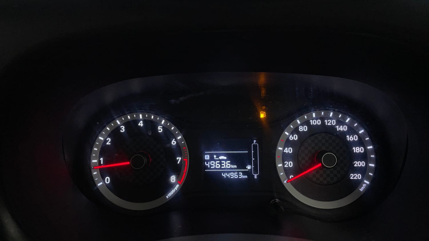 Used 2021 Hyundai Aura S 1.2 Petrol Petrol Manual interior CLUSTERMETER VIEW