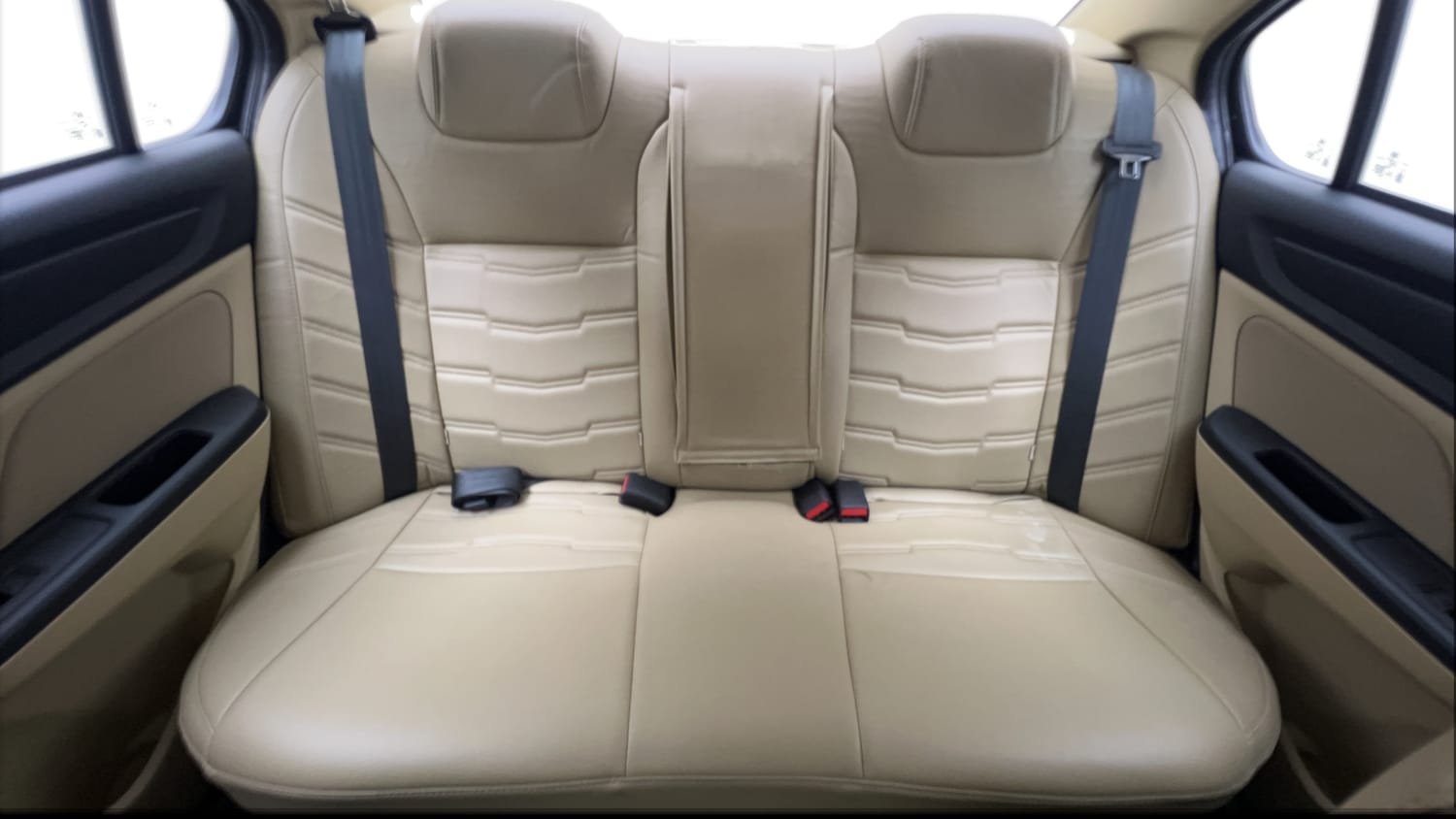 Used 2024 Honda Amaze S 1.2 Petrol MT Petrol Manual interior REAR SEAT CONDITION VIEW