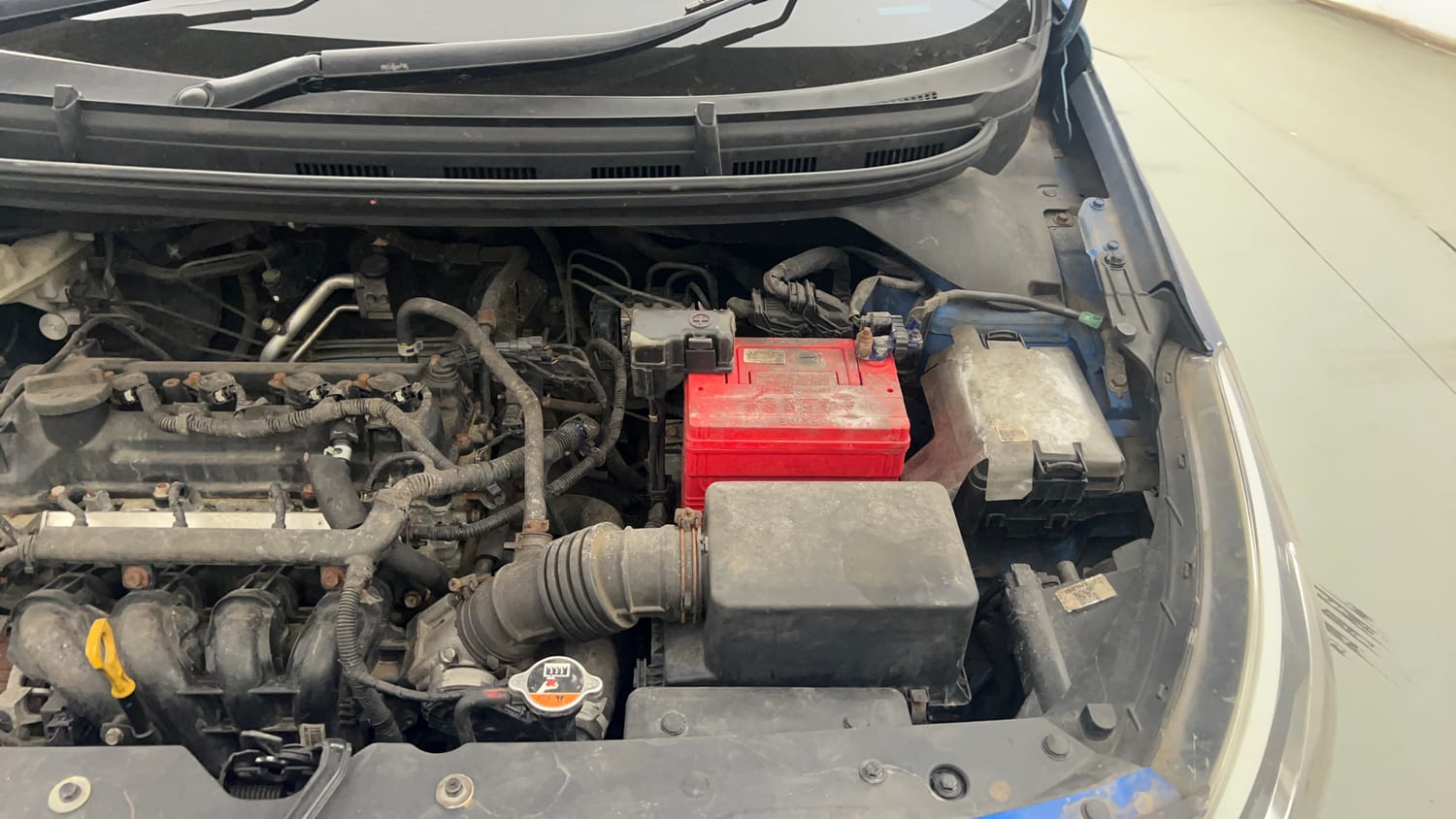Used 2020 Hyundai Elite i20 Sportz Plus 1.2 Petrol Manual engine ENGINE LEFT SIDE VIEW