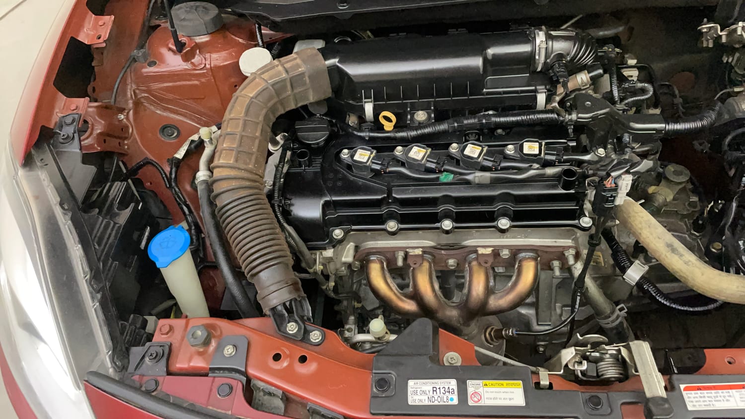 Used 2017 Maruti Suzuki Dzire ZXi Plus Petrol Manual engine ENGINE RIGHT SIDE VIEW