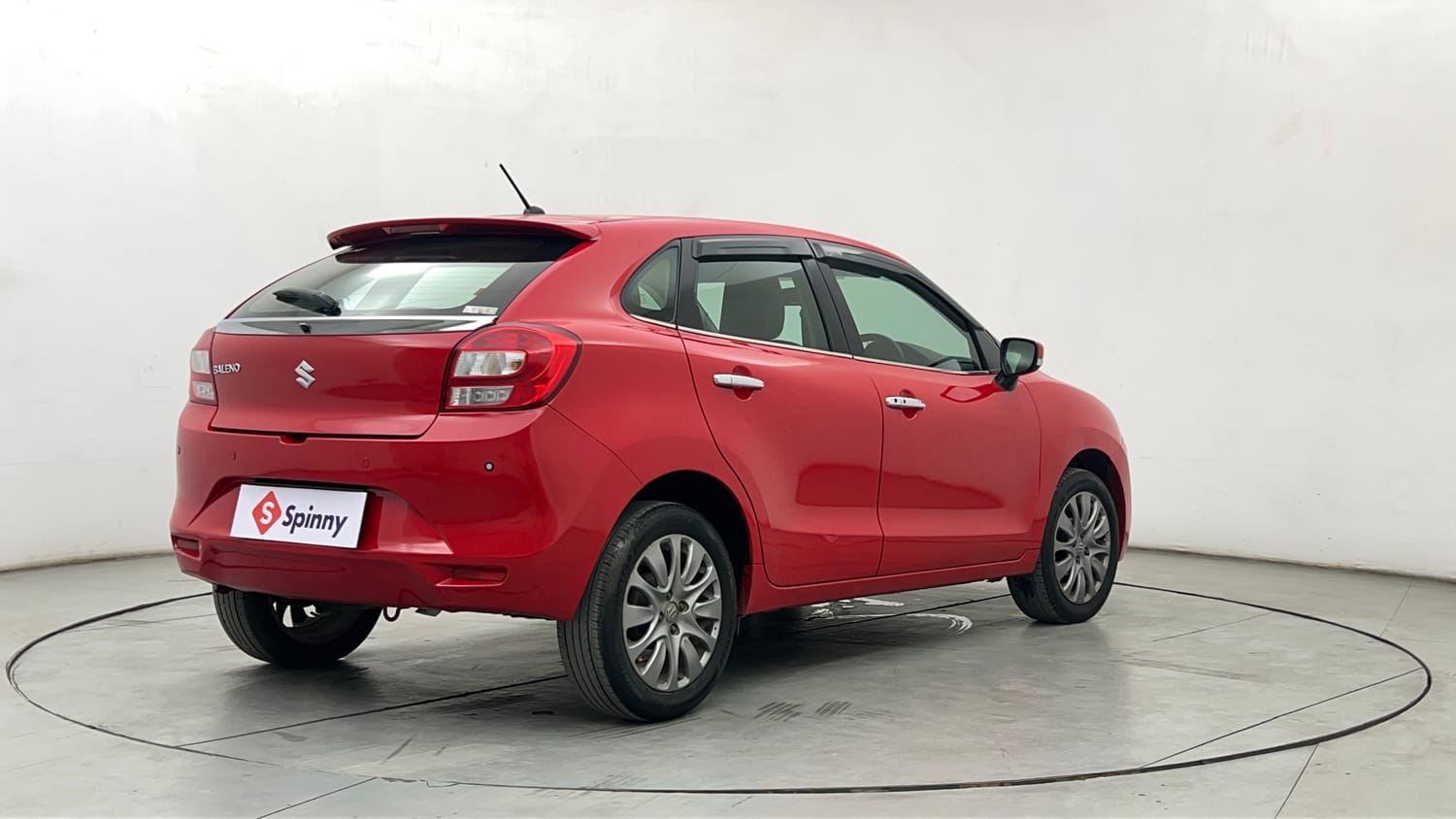 Used 2018 Maruti Suzuki Baleno Alpha 1.2 Petrol Manual exterior RIGHT REAR CORNER VIEW