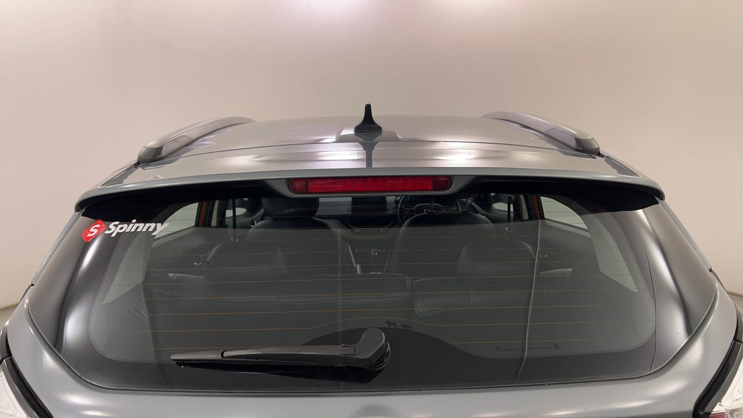 Used 2019 Tata Nexon XZA Plus Petrol Dual Tone Petrol Automatic exterior BACK WINDSHIELD VIEW