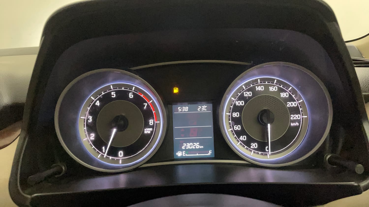 Used 2017 Maruti Suzuki Dzire ZXi Plus Petrol Manual interior CLUSTERMETER VIEW