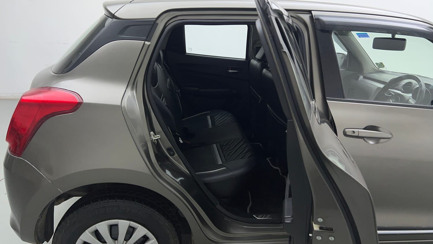 Used 2021 Maruti Suzuki Swift VXi Petrol Manual interior RIGHT SIDE REAR DOOR CABIN VIEW