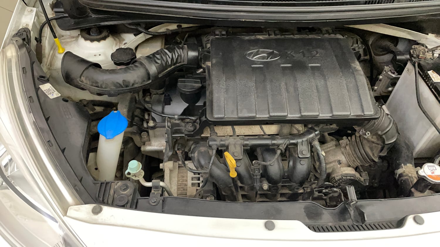 Used 2020 Hyundai Grand i10 Sportz 1.2 Kappa VTVT Petrol Manual engine ENGINE RIGHT SIDE VIEW