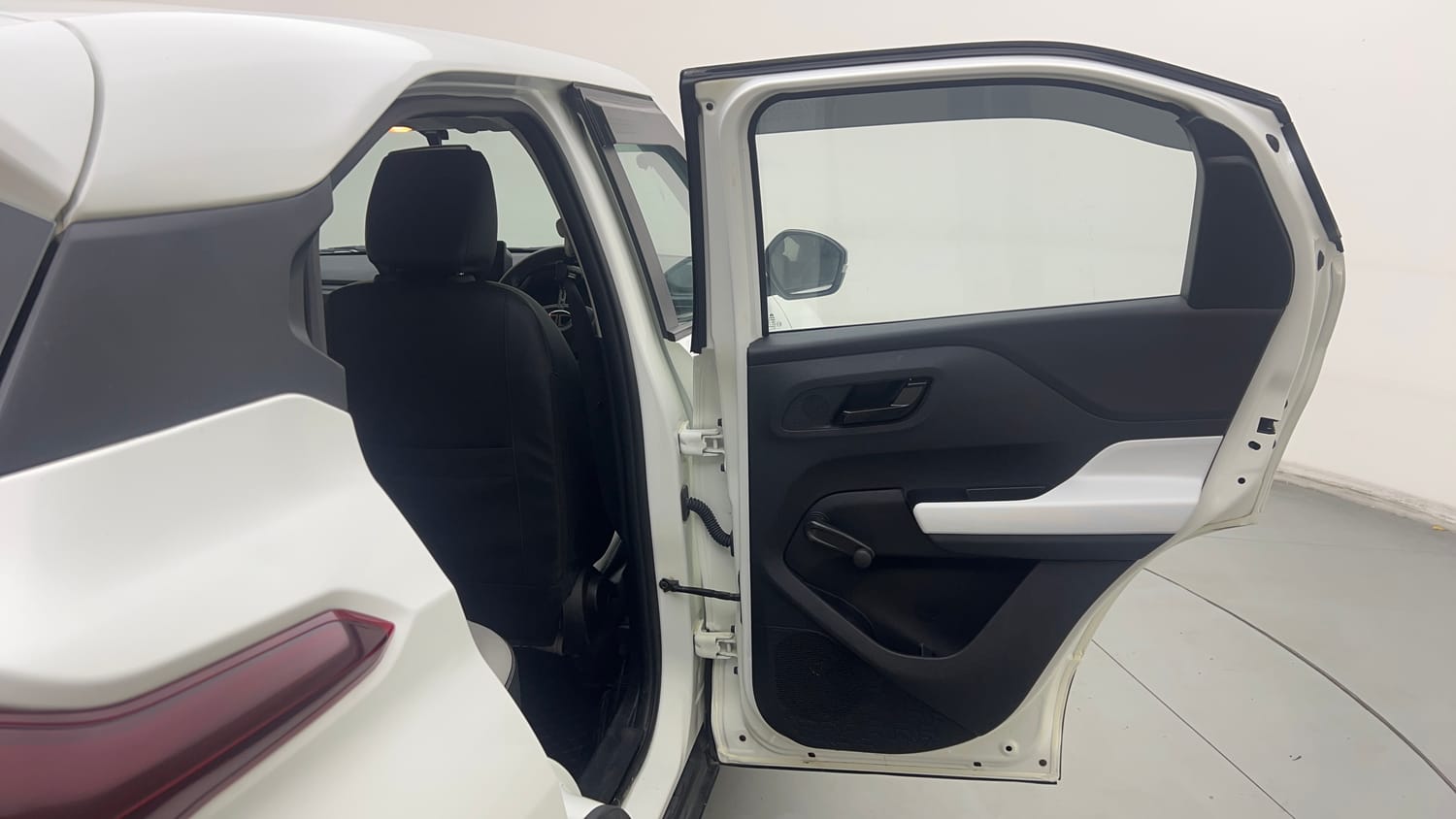 Used 2024 Tata Punch Pure MT Petrol Manual interior RIGHT REAR DOOR OPEN VIEW