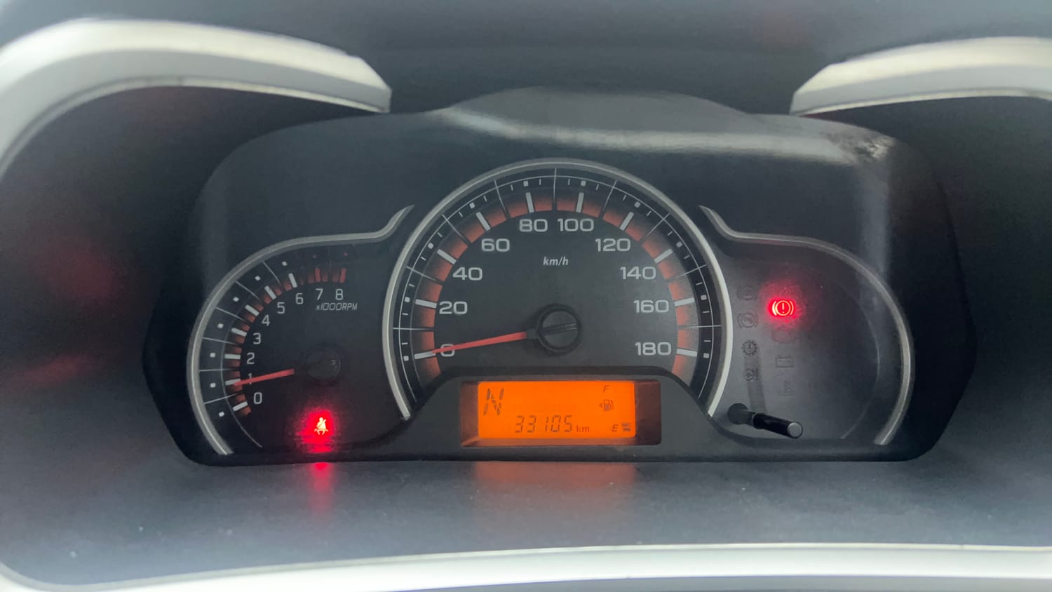 Used 2017 maruti-suzuki Alto K10 VXi (O) AMT Petrol Automatic interior CLUSTERMETER VIEW