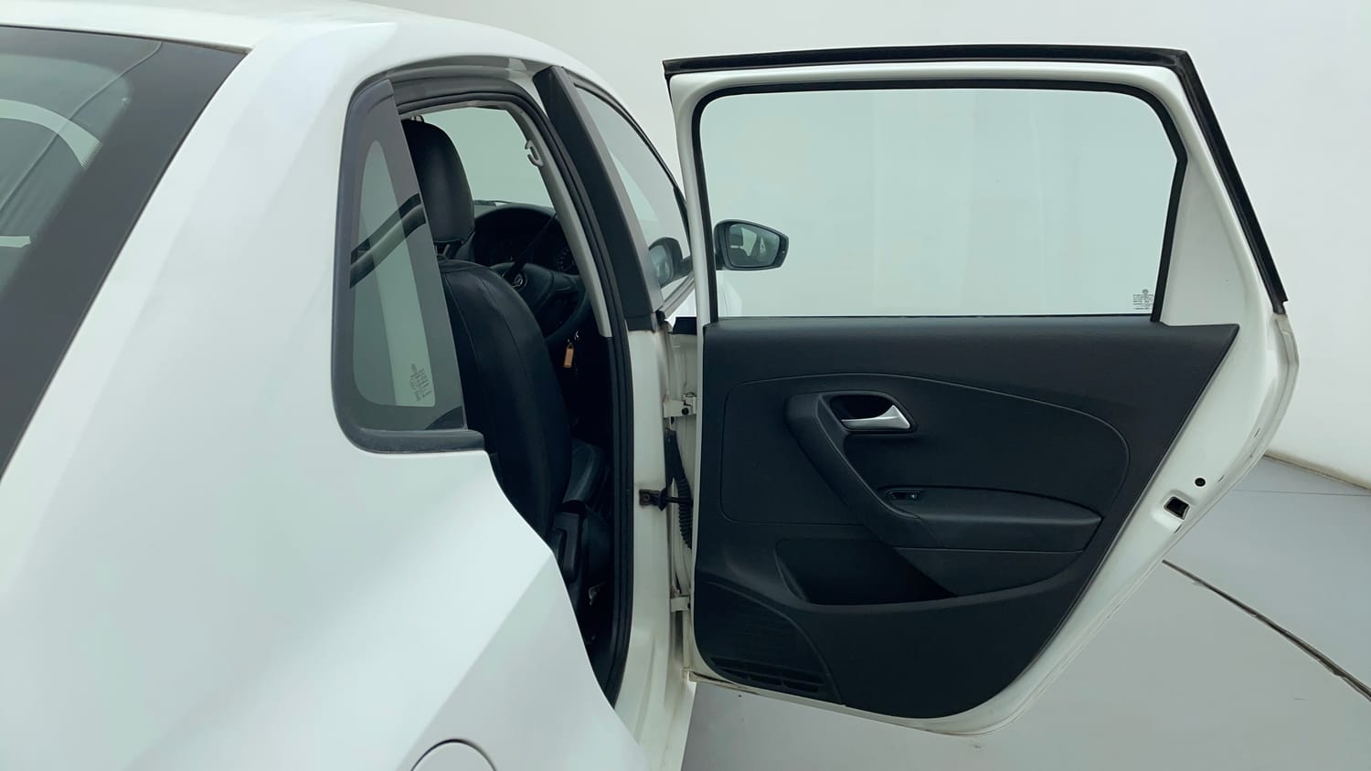 Used 2017 Volkswagen Ameo Comfortline 1.2L (P) Petrol Manual interior RIGHT REAR DOOR OPEN VIEW