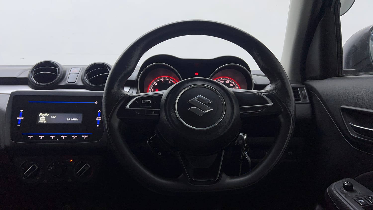 Used 2021 Maruti Suzuki Swift VXi Petrol Manual interior STEERING VIEW