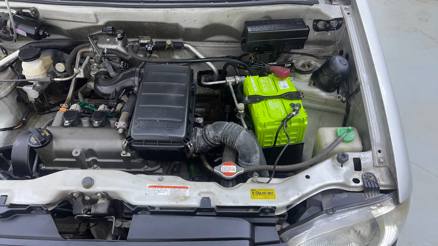 Used 2012 Maruti Suzuki Alto LXi BS-IV Petrol Manual engine ENGINE LEFT SIDE VIEW