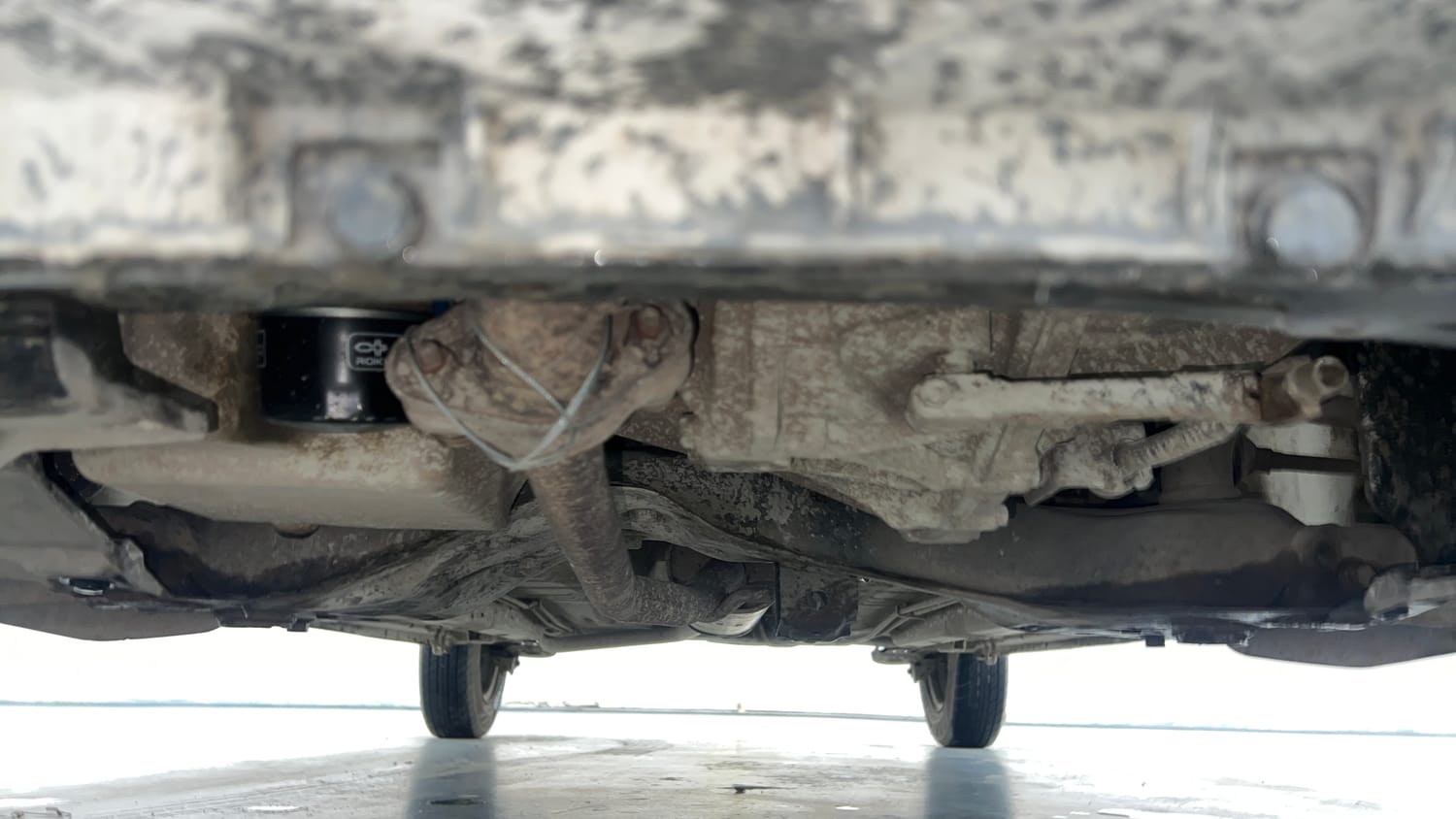 Used 2018 Maruti Suzuki Celerio LXi Petrol Manual extra FRONT LEFT UNDERBODY VIEW