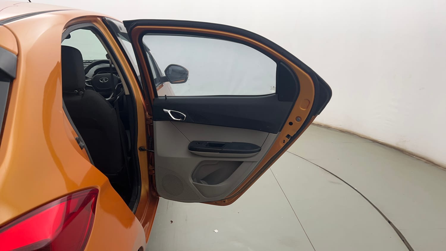 Used 2017 Tata Tiago Revotron XZA Petrol Automatic interior RIGHT REAR DOOR OPEN VIEW