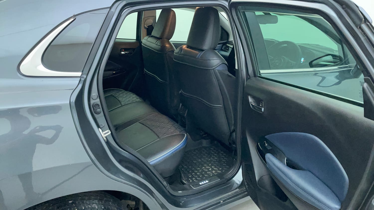 Used 2024 Maruti Suzuki Baleno Alpha MT Petrol Manual interior RIGHT SIDE REAR DOOR CABIN VIEW
