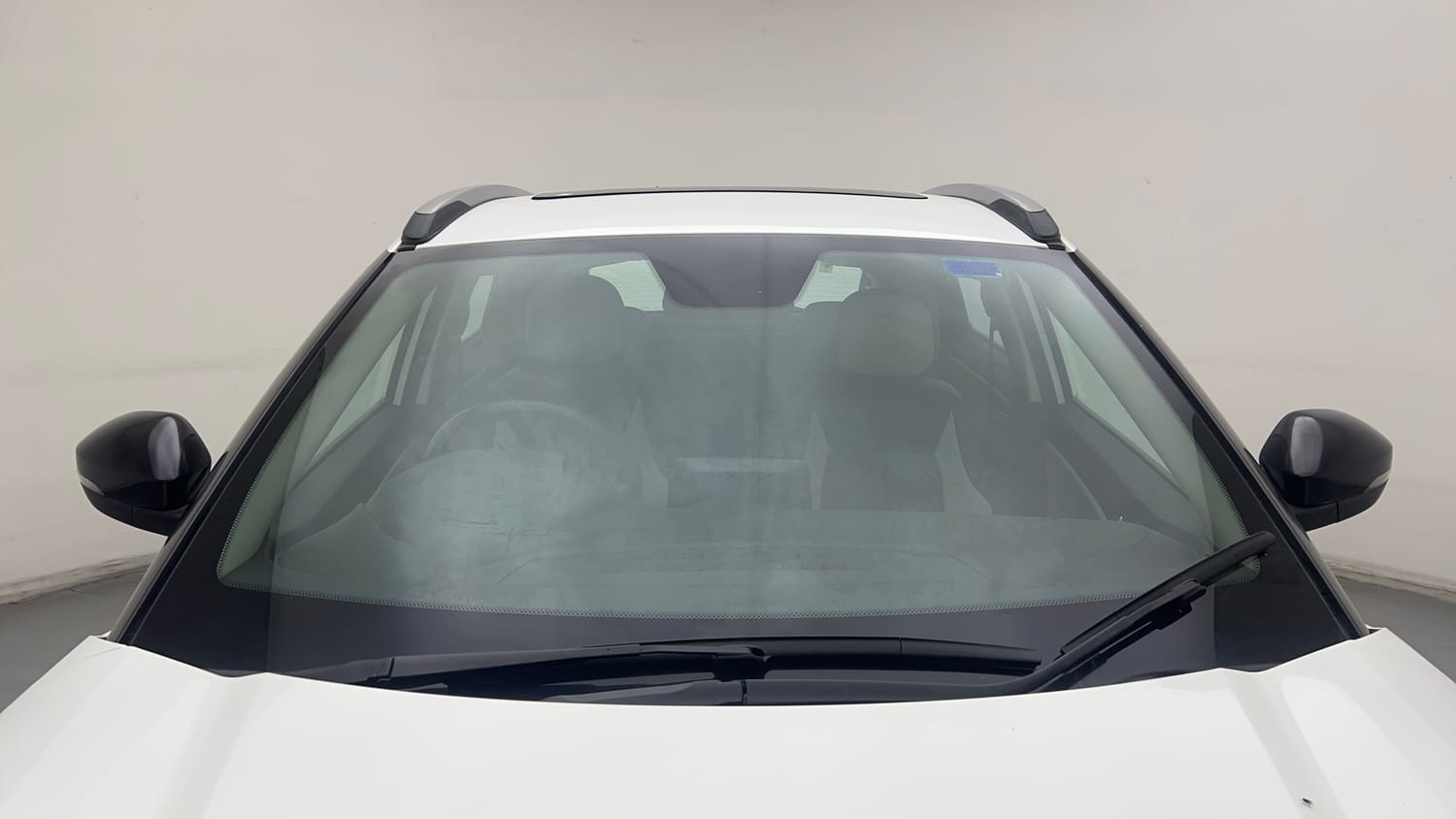 Used 2022 Tata Nexon XZA Plus (HS) Petrol Automatic exterior FRONT WINDSHIELD VIEW