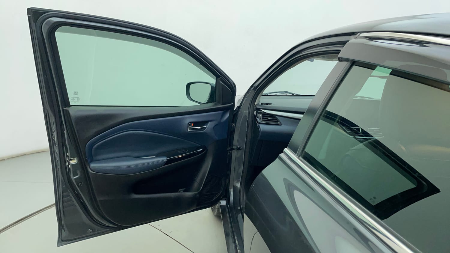 Used 2024 Maruti Suzuki Baleno Alpha MT Petrol Manual interior LEFT FRONT DOOR OPEN VIEW